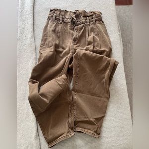 Zara jeans in color brown | Zara denim, Cargo Zara pants